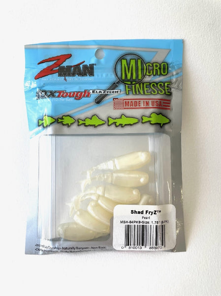 Zman Shad Fryz Soft Plastics Anglers Fishing World