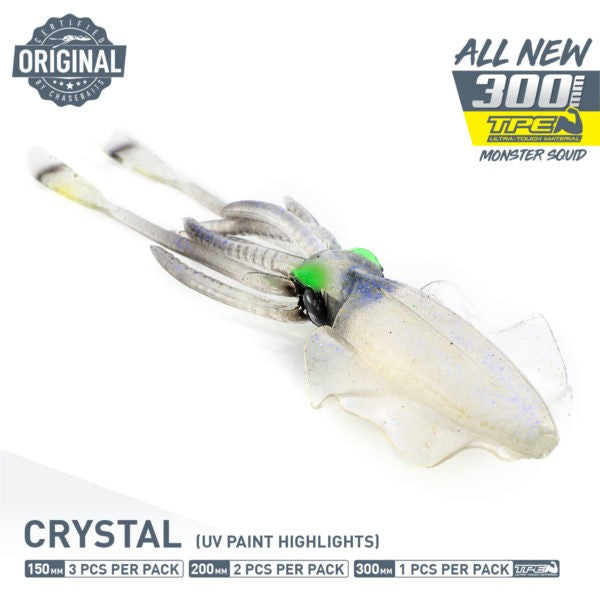Chasebait Lures Ultimate Squid 200mm Realistic Wings 2Pcs Fishing Lure -  Nitro