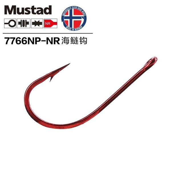 3 Packets Mustad 7766NPNR Red Tarpon Hooks - Bream, Tailor, Ludrick,  Flathead