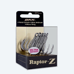 BKK RAPTOR -Z TREBLE HOOKS