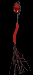 VEXED BOTTOM WORM LONG SHANK [SIZE:5g COLOUR:RED WORM]