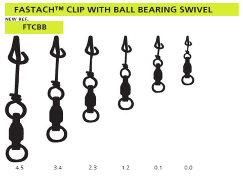 MUSTAD FASTACH & BALL BEARING SIZE 2.3