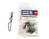 HOOKEM BALL BEARING SNAP SWIVEL SIZE 5 QTY 6